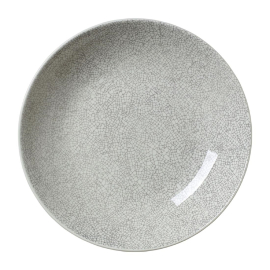 Coupe Bowls | Crackle Grey Ceramic Bowls | 253mm Tableware | Steelite Ink VV1052