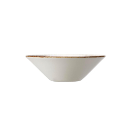 Essence Bowl | Stoneware Pasta Bowl | Brown Dapple Pattern | 140mm | Steelite VV792