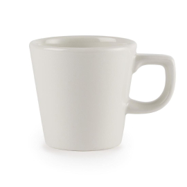 Churchill Plain Whiteware Cafe Cups 115ml W885