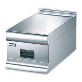 Lincat WT3D Silverlink 600 Counter-top Worktop with Drawers 