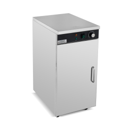 Commercial Plate Warmer | Cup Warmer | Heated Cupboard | Single Door with Wheels | Modena PW60
