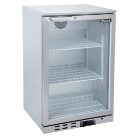 Commercial Bar Bottle Cooler | Single Door Refrigerator | 135 Bottle Capacity | Blizzard BAR1SS