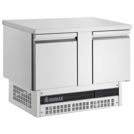 Commercial 2 Door Gastronorm Counter | Refrigerated Prep Counter | 232L Capacity | Inomak BPV7300-HC