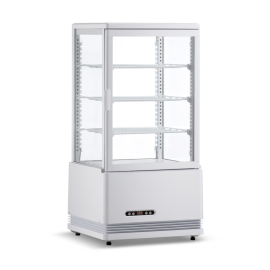 Commercial Countertop Display Fridge | Refrigerated Showcase | 68L Capacity | Easy CL-68W