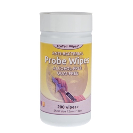 Food Probe Wipes | Alcohol-Free Sanitizing Wipes | Quat-Free Cleaning Wipes | Pack of 200 | DE853