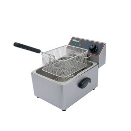 Commercial Single Tank Electric Fryer | Deep Fat Fryer | 6L Capacity | 2500W | Blizzard BF6