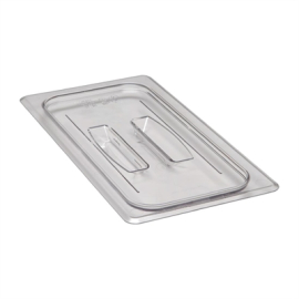 Polycarbonate Gastronorm Pan Lid | 1/3 GN Container Cover | Clear Food Storage Lid | Cambro DM713