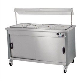 Moffat Mobile Hot Cupboard with Dry Heat Bain Marie 4FBM DT597