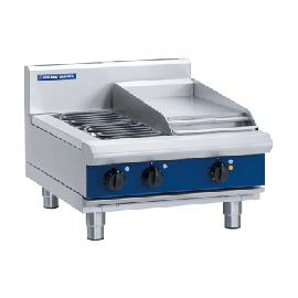 Commercial Electric Cooktop | 2 Element Griddle | 600mm Blue Seal Evolution | Blue Seal E514C-B