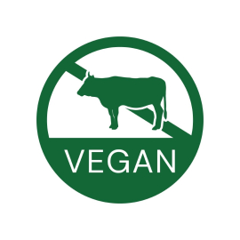 Removable Vegan Food Packaging Labels | Food Identification Labels | Pack of 1000 | Vogue FD436