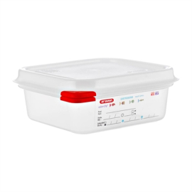 Food Container | 1/6 GN Container | 1.1 Litre With Lid | Araven GL264