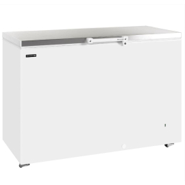 Tefcold GM200SS Solid Lid Chest Freezer White SS Lid 734mm wide