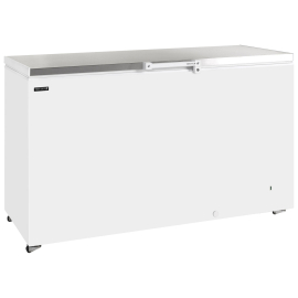 Tefcold GM500SS Solid Lid Chest Freezer White SS Lid 1504mm wide