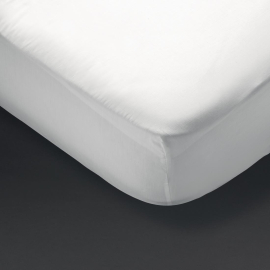 Single Fitted Sheet White | Hotel Bedding | 90 x 190cm | Mitre Essentials Spectrum GT865