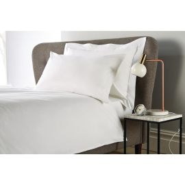 White Pillowcase | Eco Linen Housewife Pillowcase | 52x78cm | Pack of 2 | HD227