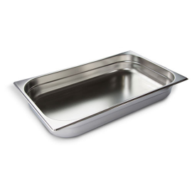 Modena Stainless Steel 1/1 Gastronorm Pan 40mm