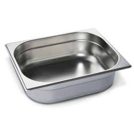 Modena Stainless Steel 1/2 Gastronorm Pan 100mm