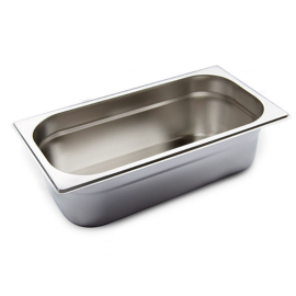 Modena Stainless Steel 1/3 Gastronorm Pan 100mm