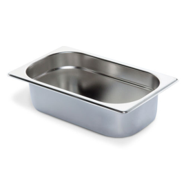 Modena Stainless Steel 1/4 Gastronorm Pan 65mm