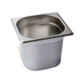 Modena Stainless Steel 1/6 Gastronorm Pan 200mm