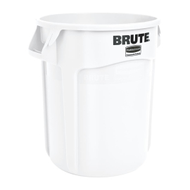 Rubbermaid Round Brute Container 75.7Ltr Container White L652