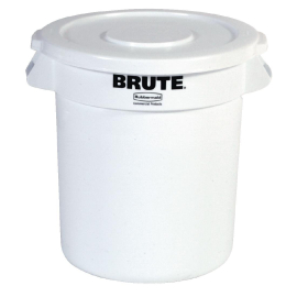 Rubbermaid Round Brute Container 121Ltr Container White L653