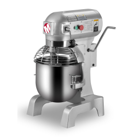 MasterMix MM20S 20 Litre Planetary Food and Dough mixer in Silver