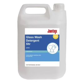Glasswasher Detergent Concentrate | Commercial Glass Cleaning Solution | 5L | Jantex CF978