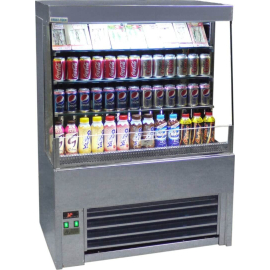 Commercial Low Height Tiered Display | Refrigerated Display Cabinet | 600mm Wide | Frost-Tech SLD60-60HC