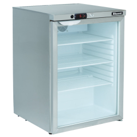 Commercial Undercounter Refrigerator | Glass Door Fridge | 145L Capacity | Blizzard UCR140CR