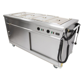 Parry Mobile Servery with Bain Marie Top MSB15