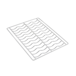 3735 Smeg 4x undulated grids for baguettes 435x320mm 