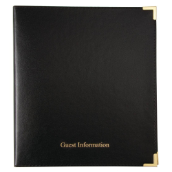 Black Guest Information Folder CB586