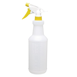 Jantex Colour Coded Spray Bottles Yellow 750ml CD816