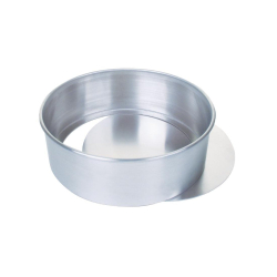 Aluminium Cake Tin With Removable Base 230mm CE089