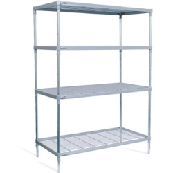 Craven 4 Tier Nylon Coated Wire Shelving 1700x875x491mm CE111