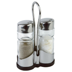Salt and Pepper Cruet Set and Stand CF295