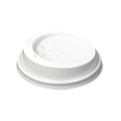 White Lid To Fit 225ml Huhtamaki Hot Cup CL868