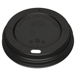 Black Lid for 340ml and 455ml Fiesta Coffee Cups x 50 CW717
