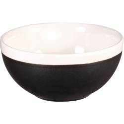 Churchill Monochrome Soup Bowl Onyx Black 455ml DR688