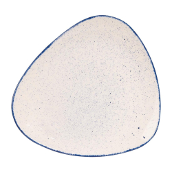 Churchill Stonecast Hints Triangular Plates Indigo Blue 311mm DS580
