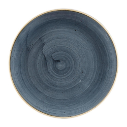 Churchill Stonecast Coupe Plates Blueberry 260mm DW351