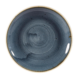 Churchill Stonecast Coupe Plates Blueberry 165mm DW353