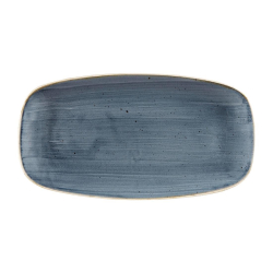 Churchill Stonecast Rectangular Plates Blueberry 189 x 355mm DW357