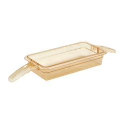 Cambro High Heat 1/3 Gastronorm Food Pan With Double Handle 65mm DW488