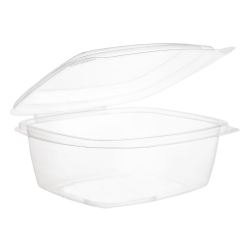 Vegware Compostable Hinged-Lid Deli Containers 680ml / 24oz DW627