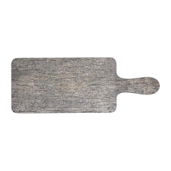 Churchill Alchemy Buffet Handled Melamine Paddle Boards Distressed Wood 266mm DW761