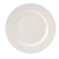 Utopia Pure White Wide Rim Plates 203mm DY311