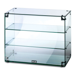 Lincat GC36 Seal Counter-top Glass Display Case - Open Back 