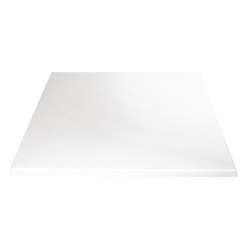 Bolero Square Table Top White 700mm GG641